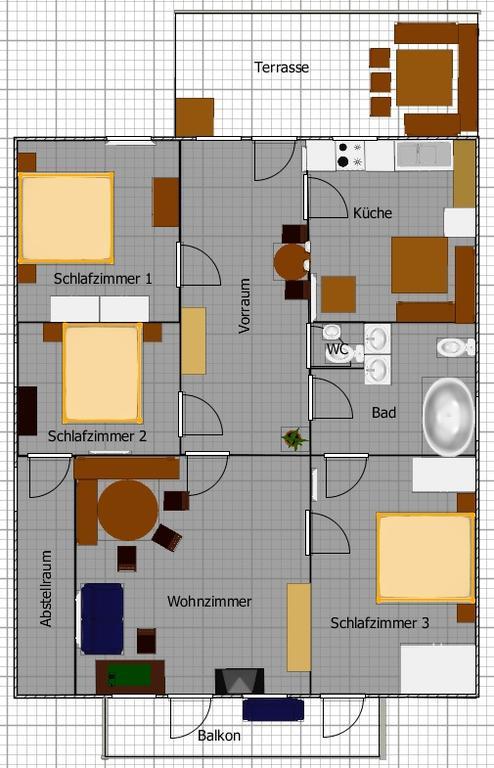 Ferienwohnungen Am Bauernhof Rangersdorf Ngoại thất bức ảnh